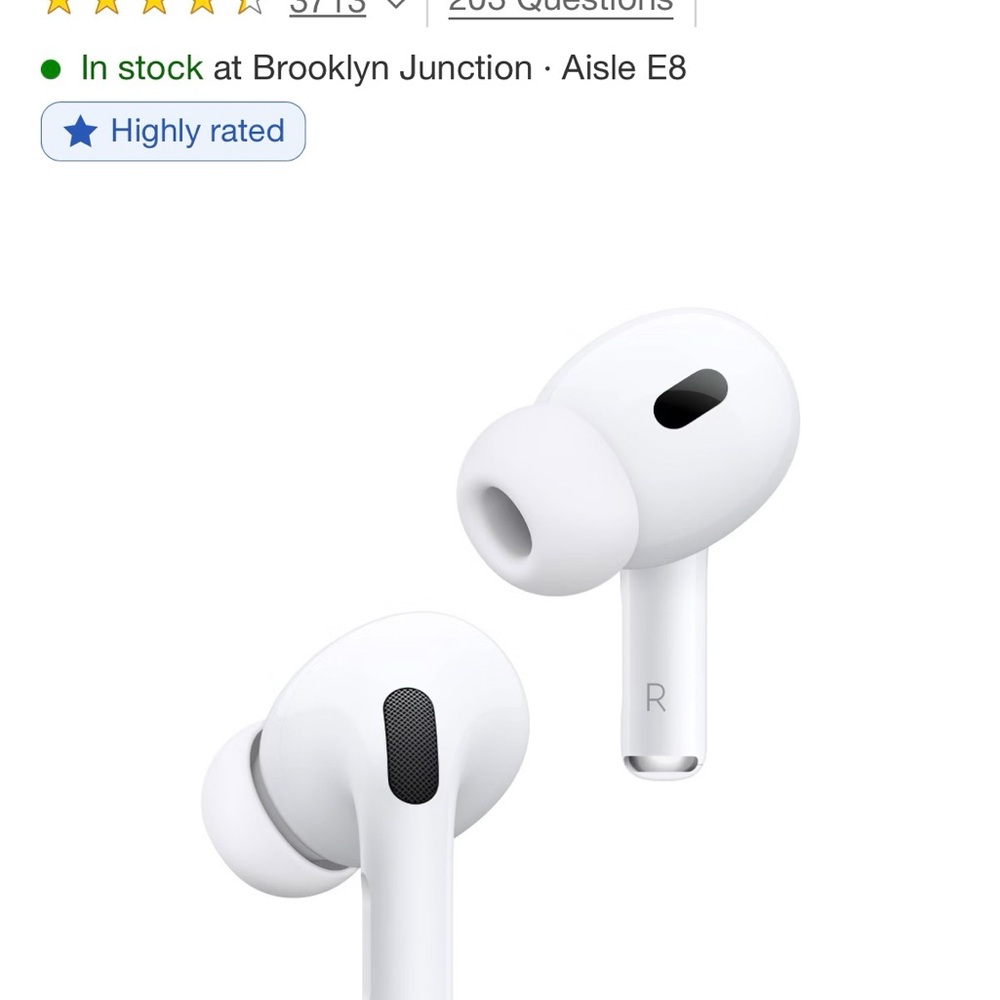 Apple Wireless AirPod Pro 2 (right side only)
